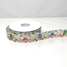 Flower Patch Ribbon 25mm