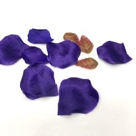 Purple Rose Petals x 150