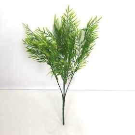 96 x Green Fern Bush 35cm