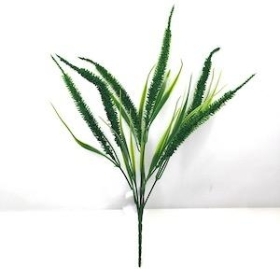 Green Foxtail Bush 34cm