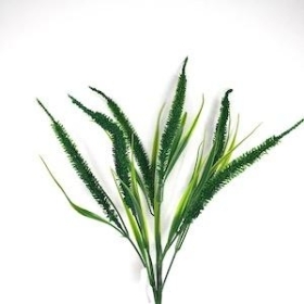 Green Foxtail Bush 34cm