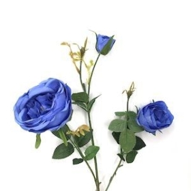 Blue Garden Rose 63cm