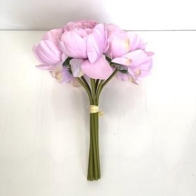 Light Mauve Peony Bundle 26cm