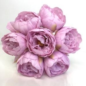 Light Mauve Peony Bundle 26cm