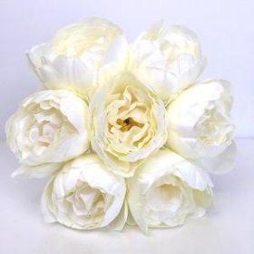 Ivory Peony Bundle 26cm