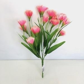 Pink Spray Carnation Bush 32cm