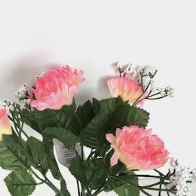 Pink Carnation Bush 27cm