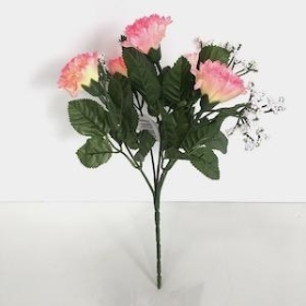 Pink Carnation Bush 27cm