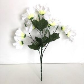 Ivory Petunia Bush 32cm