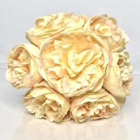 Yellow Peony Bundle 31cm