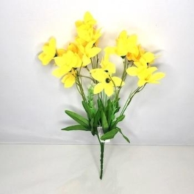 Yellow Wild Lily Bush 38cm