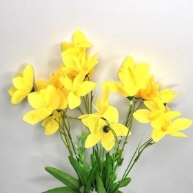 Yellow Wild Lily Bush 38cm