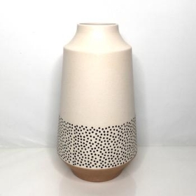 Dotty Bamboo Skandi Vase 26cm