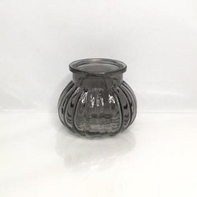 Grey Bubble Vase 9cm