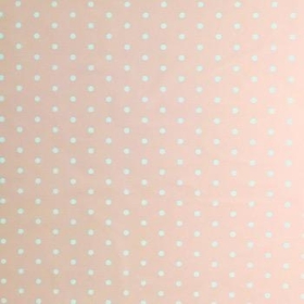 Pink White Dot Cellophane 80m