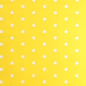 Yellow White Dot Cellophane 80m