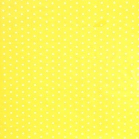 Yellow White Dot Cellophane 80m