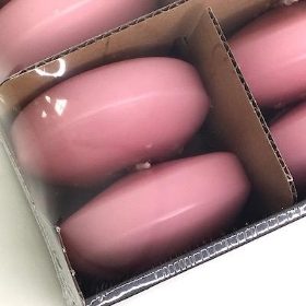 Rose Pink Large Floating Candles x 8