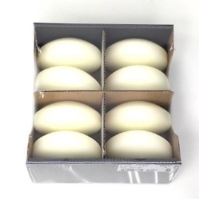 Ivory Large Floating Candles x 8