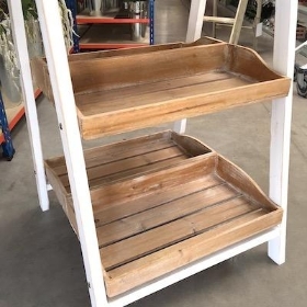 Wooden Ladder Display Stand 148cm
