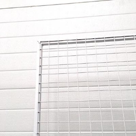 White Mesh Frame 200cm