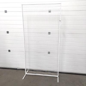 White Mesh Frame 200cm