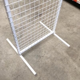 White Mesh Frame 120cm