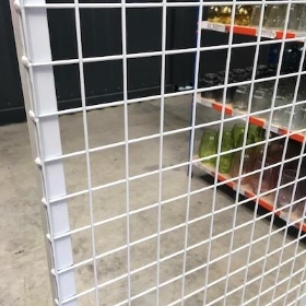 White Mesh Frame 120cm