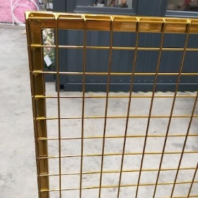 Gold Mesh Frame 120cm