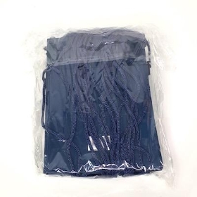 Navy Hand Tie Bags x 10